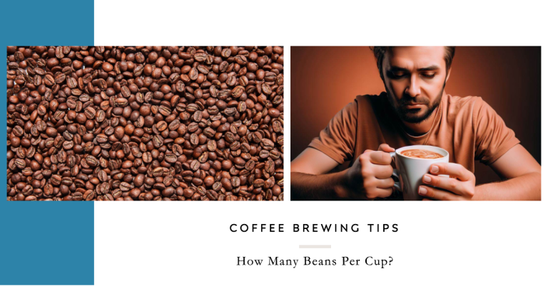 how many beans per cup of coffee