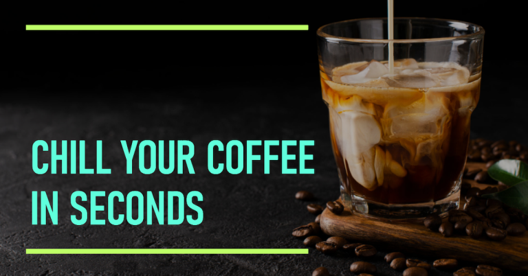 cool down coffee fast