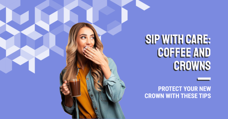 crown cemented drink coffee