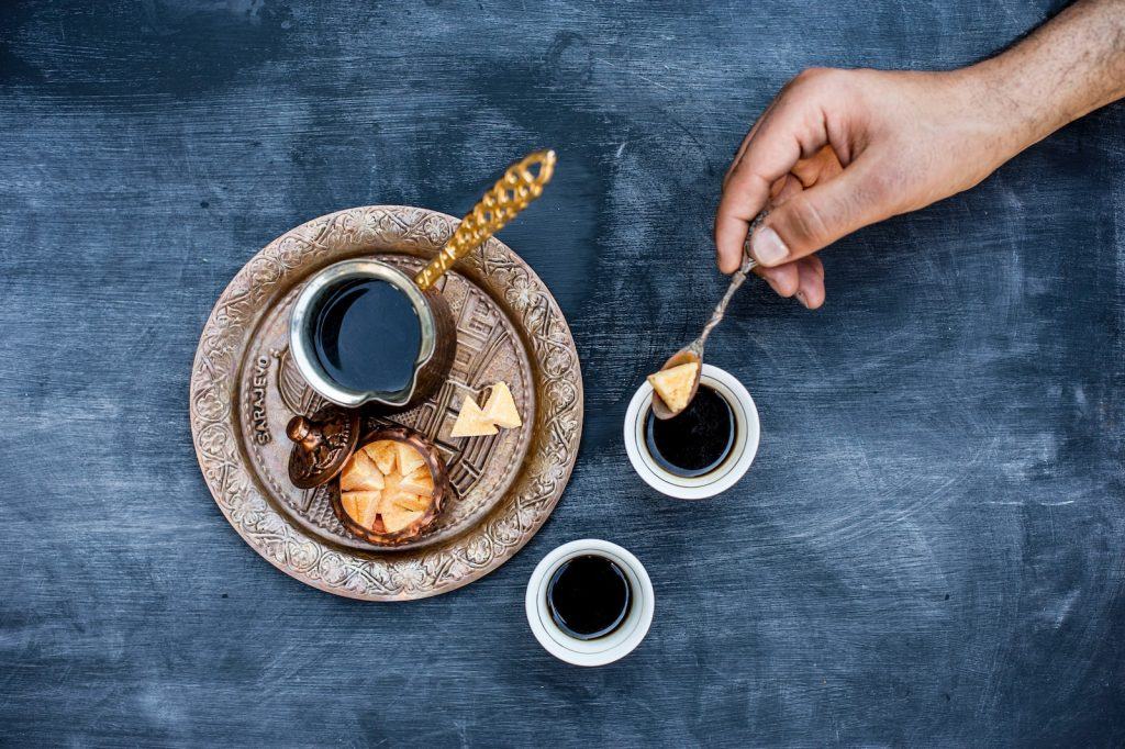 how does turkish coffee work
