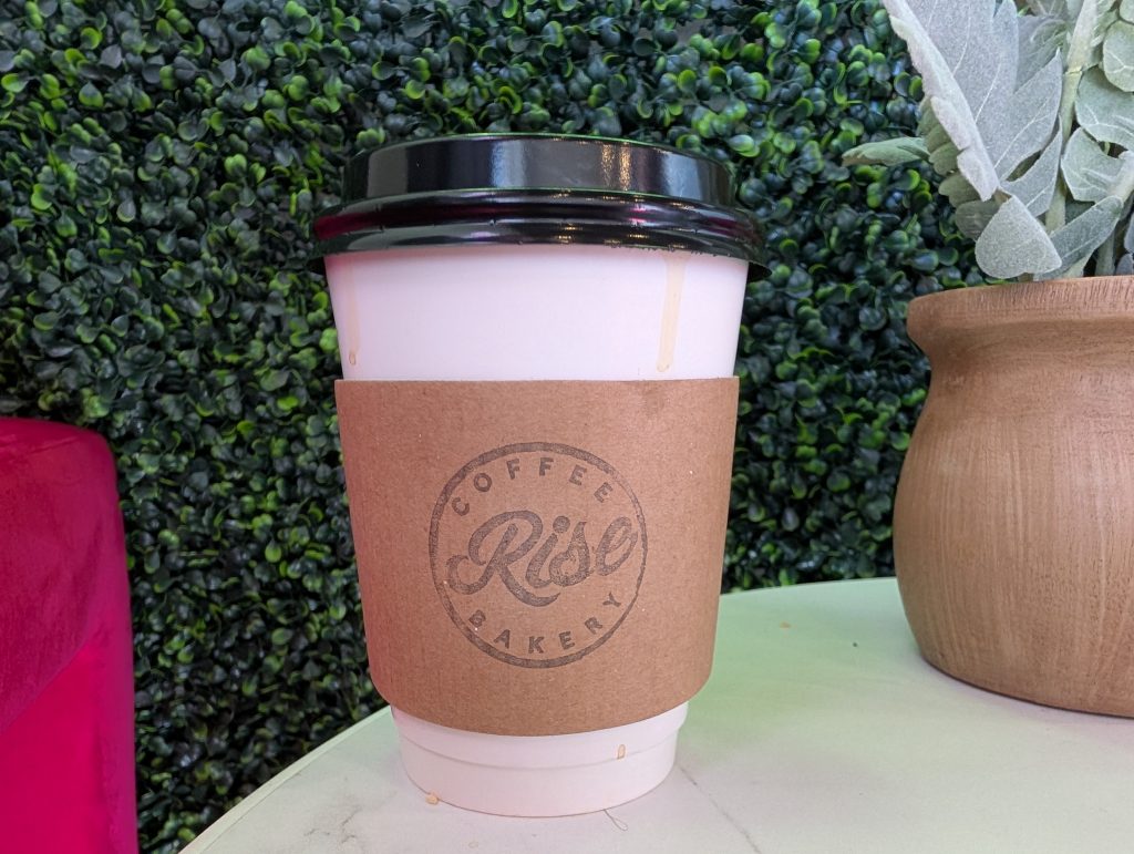 rise coffee cup in south austin