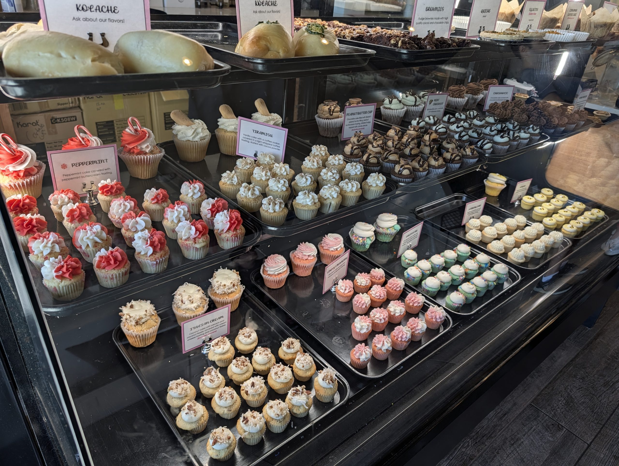 rise coffee fresh baked cupcakes in south austin