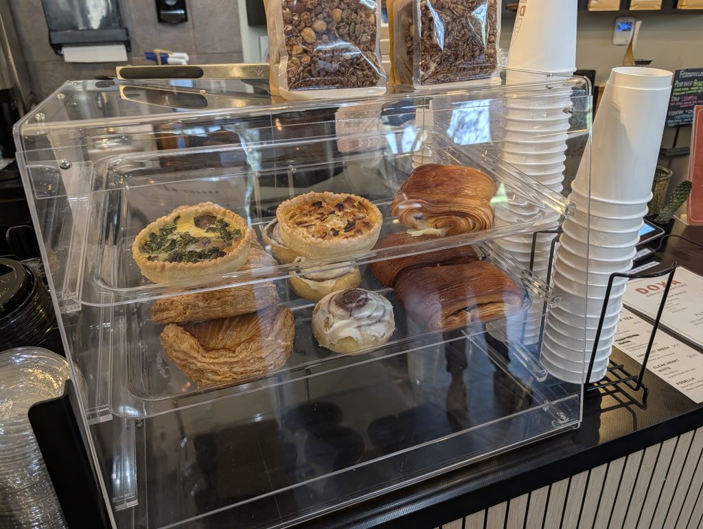 Doxa coffee roasters lite bites