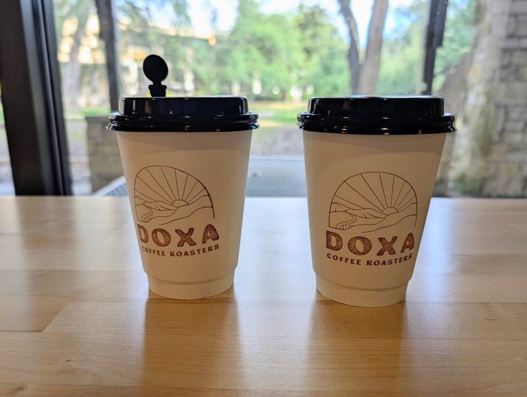 Doxa coffee roasters review coffee cups