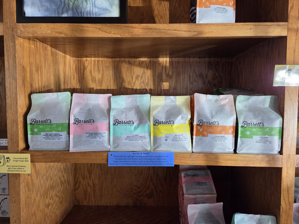 Barrett’s Coffee Roasters 